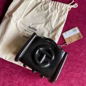 Melissa x Telfar Small Jelly Shopper — Black — NWT